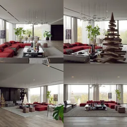 Modern apartment high quality