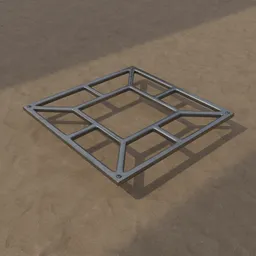 Sci-Fi Geometric Air Vent Cover