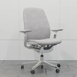 Modern Light Gray Task Chair