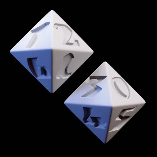 Octahedron 30 mm