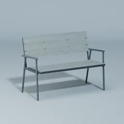Outdoor bench