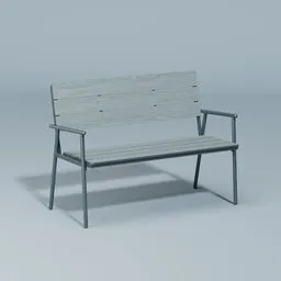Outdoor bench