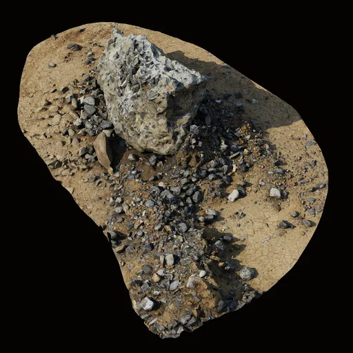 Scan Old rock
