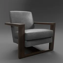 Restoration Hardware Roger Leather Chair