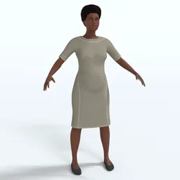 Keyla Character Rigged