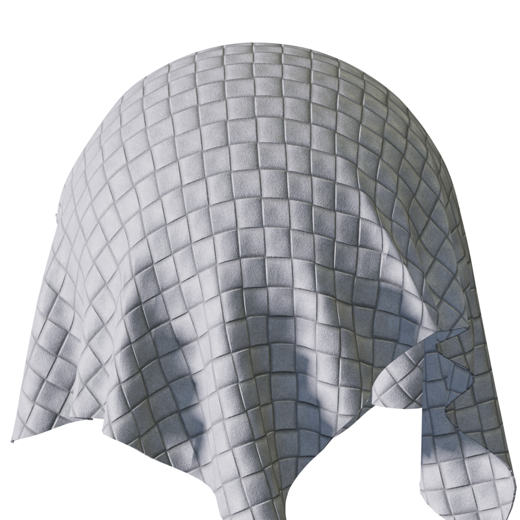 BlenderKit: Download the FREE White Woven Leather material