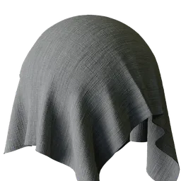 Grey Linen Fabric