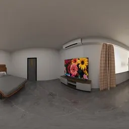 Playful Modern Bedroom