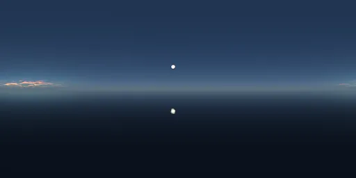 Night with the moon