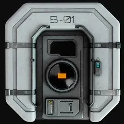 Sci-Fi Door & Interior Panel