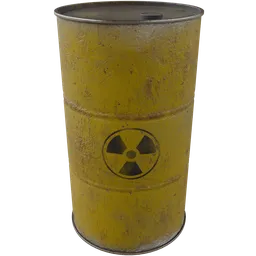 Rusty Radioactive Barrel