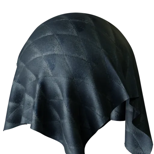 Geometric Duckegg Velvet