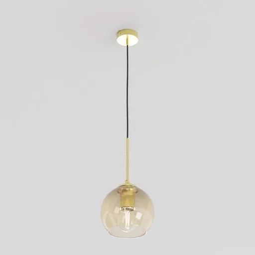 Brass ceiling light