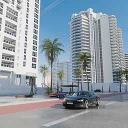 Miami City Street Day