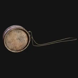 Classic Wooden Coopered Canteen Resting