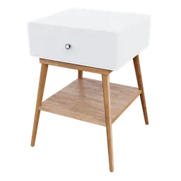 Bed side single Drawer table