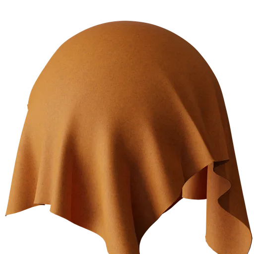 Felt kvadrat orange
