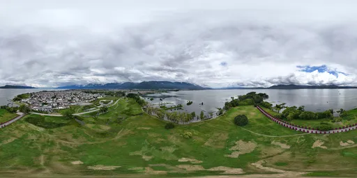 Lake cloud mountain