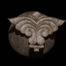 Rokviz Ancient ornament symbol brush