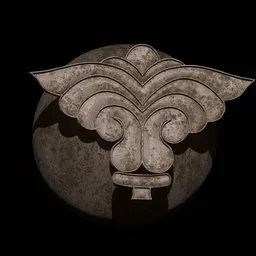 Rokviz Ancient ornament symbol brush