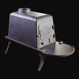 1800s Shaker-Style Stove
