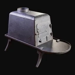 1800s Shaker-Style Stove