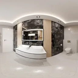 Small Modern Bathroom Interior