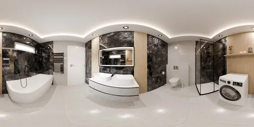 Small Modern Bathroom Interior