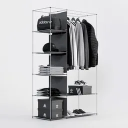 Adidas portable wardrobe