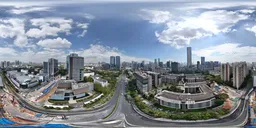 Urban City Highsky bluesky