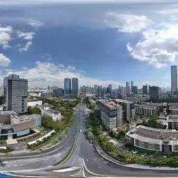 Urban City Highsky bluesky