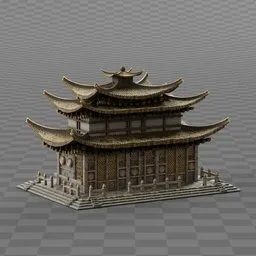 Classical Medieval Asian Building