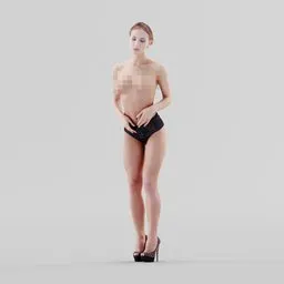 Topless Woman