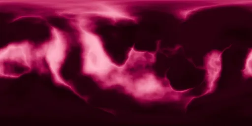 Pink Nebula in Deep Space