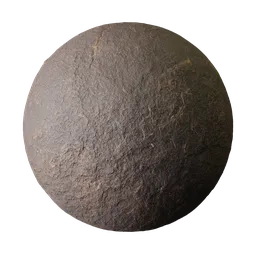 Fine Textured Dark Brown Rock