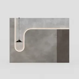 Minimalist Concrete Wall Panel Unit