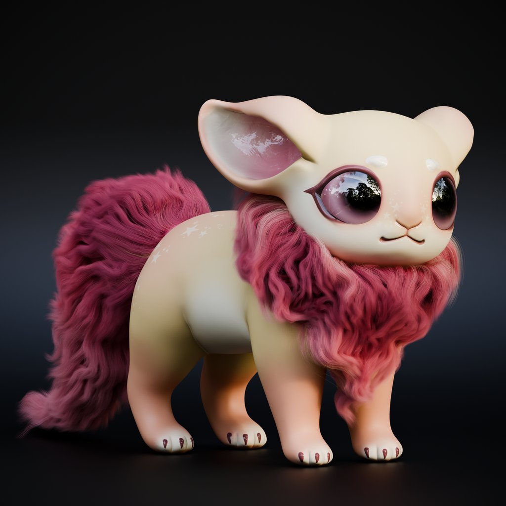 Fantasy Creature (Rigged) | FREE Mammals models | BlenderKit