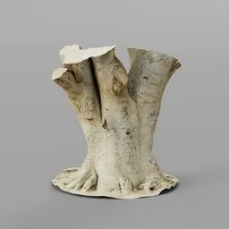 Cut Tree Trunk