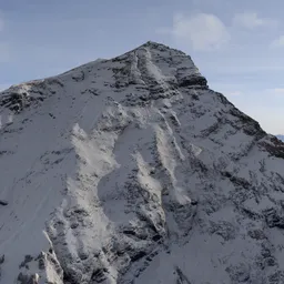 Snow Mountain Peak Photoscan