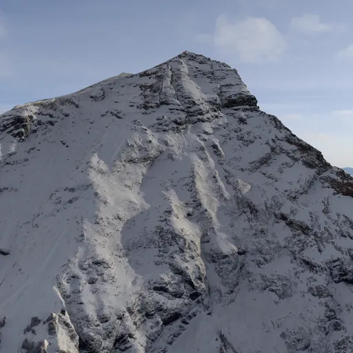 Snow Mountain Peak Photoscan