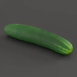 "High-resolution 3D scan of a realistic cucumber model with 8k textures for Blender 3D. Perfect for creating virtual pickles or adding to your league of legends inventory. Rendered with Redshift and inspired by Mac Conner in an ecchi style."