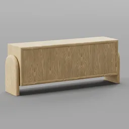 Solid Wood Sideboard