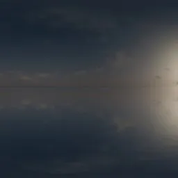 Calm Horizon Sky & Ocean Reflection