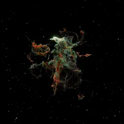Green and Red Supernova Remnant