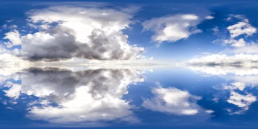 Infinite Real Sky - Puffy Clouds Day