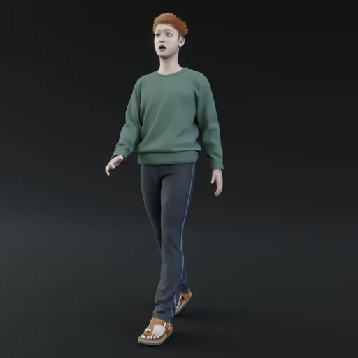 Young Eastern Male Human Spikes