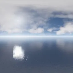 Clear Sky Ocean Reflection HDRI