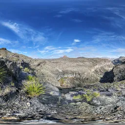 Bluesky Cloud Rock Ground Mountain 5