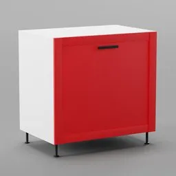Kitchen lower cabinet 85cm (1 door)