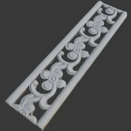 Floral Decorative Panel